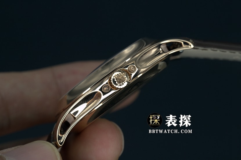 GR factory Patek Philippe complex function timepiece watch men's white dialleather strap model pictures and prices side live photo