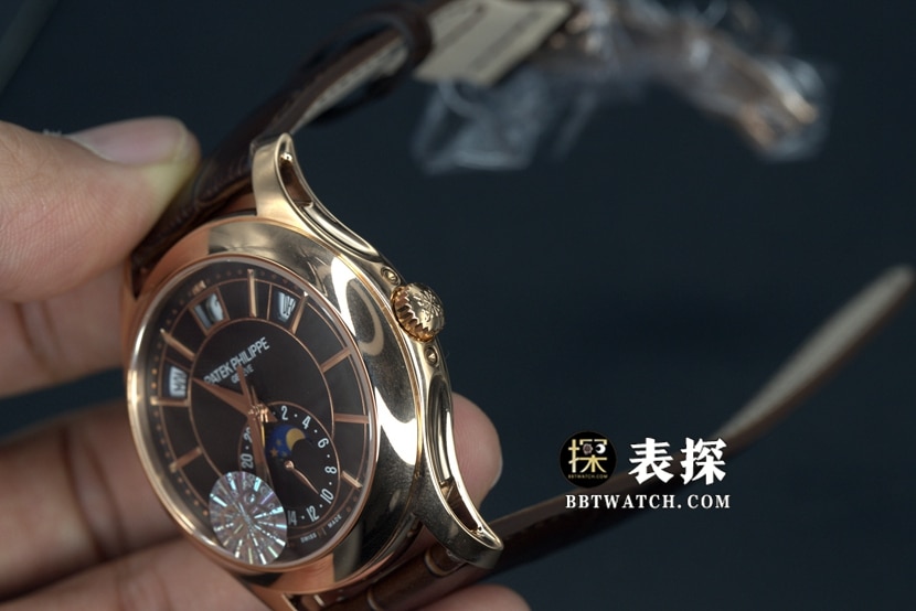 GR factory Patek Philippe complex function timepiece watch men's black dialleather strap model pictures and prices overall live photos
