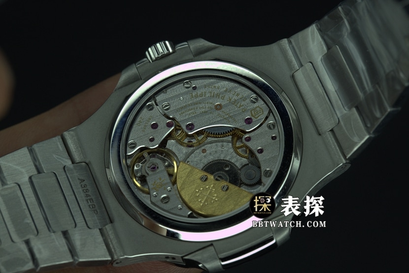 PPF FactoryPatek Philippe sports elegant 5712GR top-tier watch men's steel king steel bracelet model picture and price caseback live photo