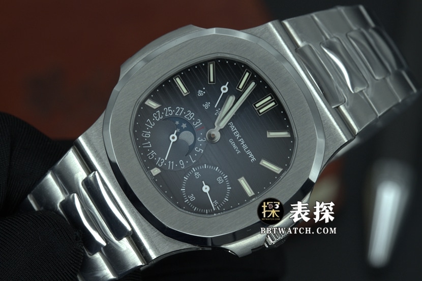 PPF FactoryPatek Philippe sports elegant 5712GRtop-tier watch men's steel king steel bracelet model pictures and prices front live photo