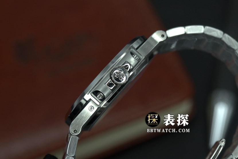 PPF FactoryPatek Philippe sports elegant 5712GR top-tier watch men's steel king steel bracelet model picture and price side live photo