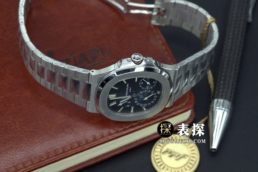 PPF FactoryPatek Philippe sports elegant 5712GRtop-tier watch men's steel king steel bracelet overall live photos