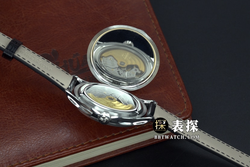 3k factory Patek Philippe classic watch 5227top-tier 1:1high-quality watch men's black dialleather strap model picture and price caseback live photo