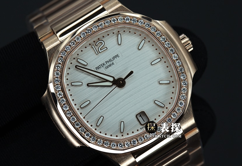 3K FactoryPatek Philippe sporty and elegant 7118top-tier 1:1super watch women's Nautiluswhite dialsteel bracelet model pictures and prices front live photo