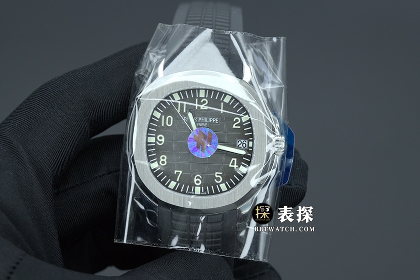 ZF FactoryPatek Philippe Undersea Explorer watch men's grenade black dial rubber model picture and price front live photo