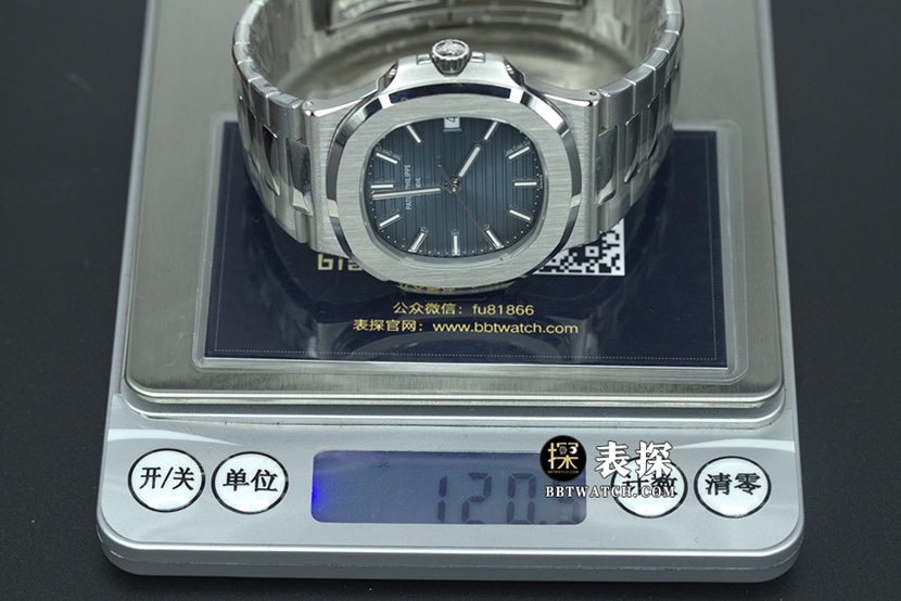 3KPatek Philippe sporty and elegant watch men's blue sunburst dial steel bracelet model pictures and price weight live photos