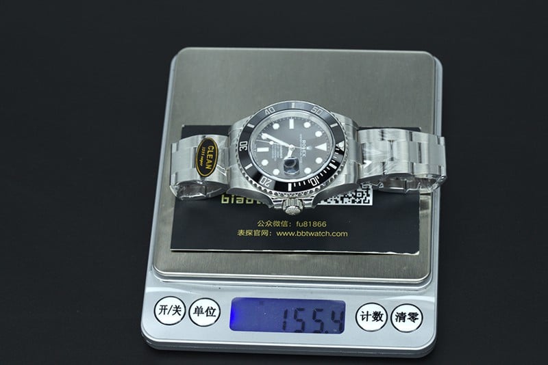 Factory C RolexBlack Submarinertop-tier table 3235movement41mmceramic bezel mouth How many grams does it weigh?