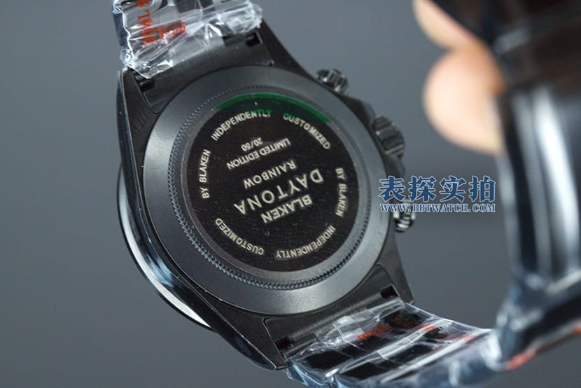 NOOB palace-level watch Rolextop-tier replicaDaytona4130movementblaken modified watch back