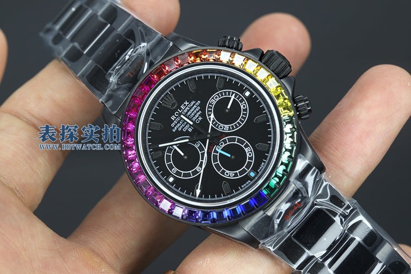 NOOB Hall of Fame watch rolex top daytona 4130 movement blaken modification models