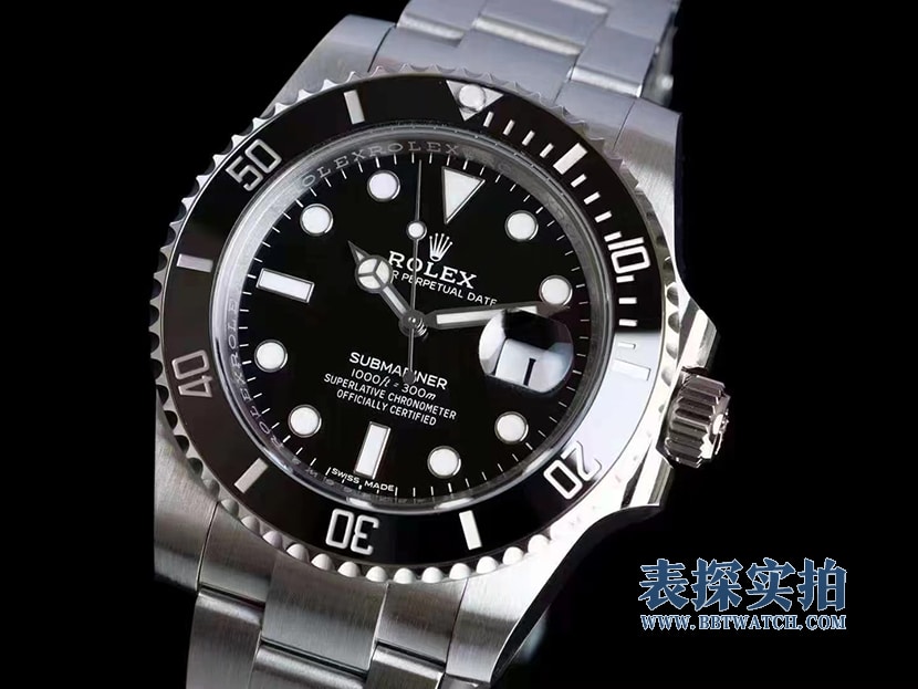AR factory Rolex Black Submariner V5 version no color difference top-tier watch