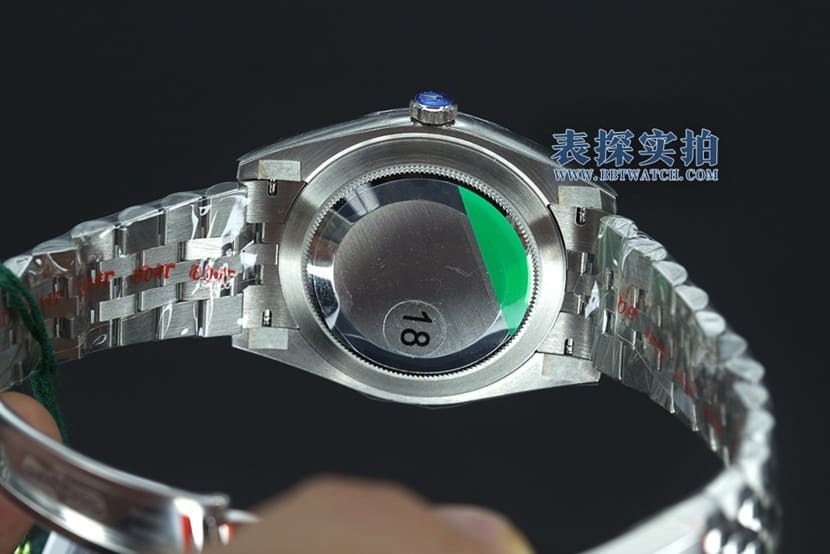 jvsRolex blue log watch back