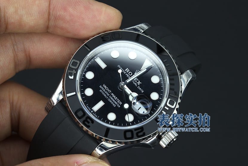 Rolextop-tier watch VS Factorywhite gold yacht scale details