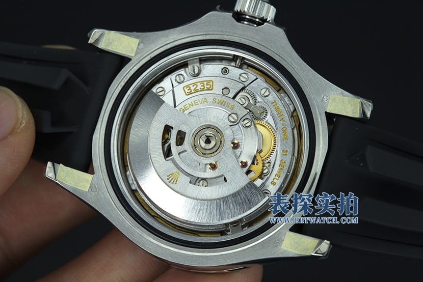 Rolextop-tier table VS Factorywhite gold yacht movement structure