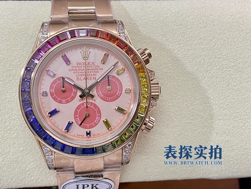 Where to buy high-quality Rolex Rainbow Daytona watches from major manufacturers