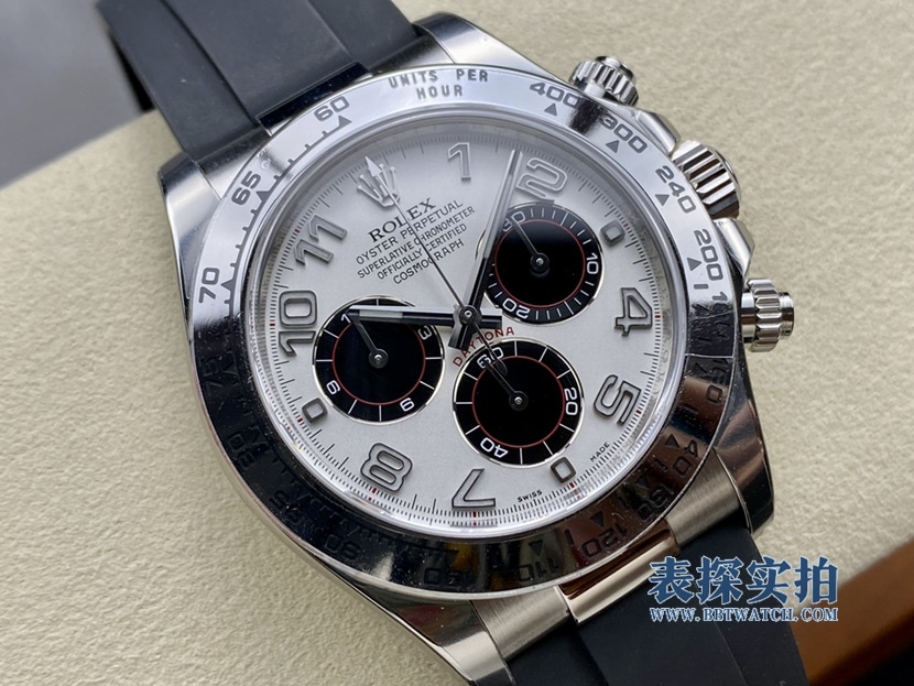 Large factory high-quality replicaC factory Rolex white steel Daytona4130movement40mm price