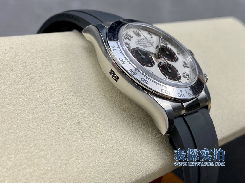Dachang high-quality replicaC factory Rolex white steel Daytona4130movement40mm side