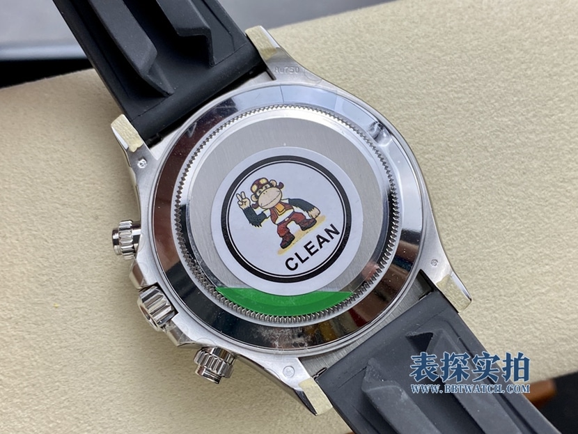 Dachang high-quality replicaC factory Rolex white steel Daytona4130movement40mm bottom cover