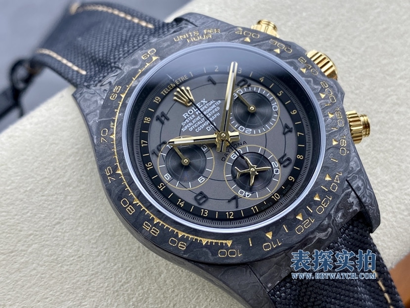 How to buy high-quality replicaRolex carbon fiber Daytona gray plate men's mechanical watch from a major manufacturer