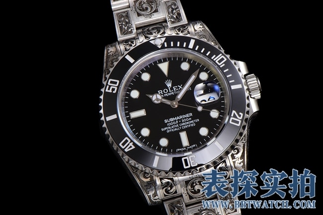 RolexBlack Submariner factory high-quality hand-carved gold men's watch_price_style picture_quality how positive