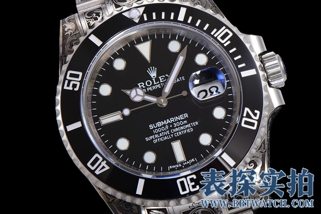 RolexBlack Submariner factory high-quality hand-carved gold men's watch_price_style picture_quality how positive