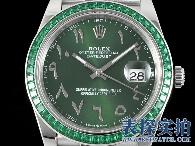 DIWRolexDatejust series high-quality replicagreen dial men's watch from a major manufacturer_price_style picture_quality positive