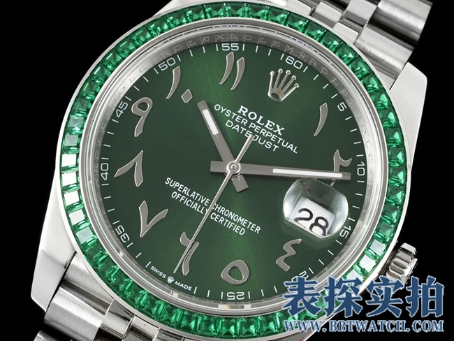 DIWRolexDatejust series high-quality replicagreen dial men's watch from a major manufacturer_price_style picture_quality positive