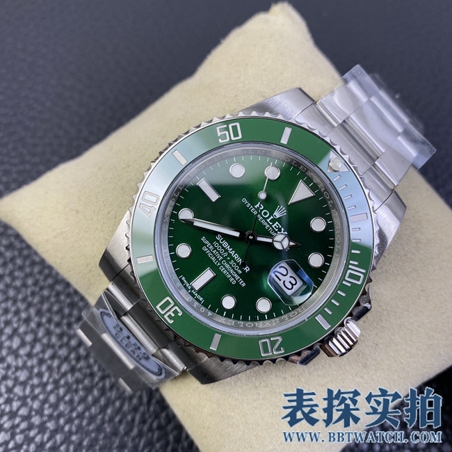 Factory C Rolex Starbucks Submarinertop-tier green bezel watch_price_picture_how is the quality front