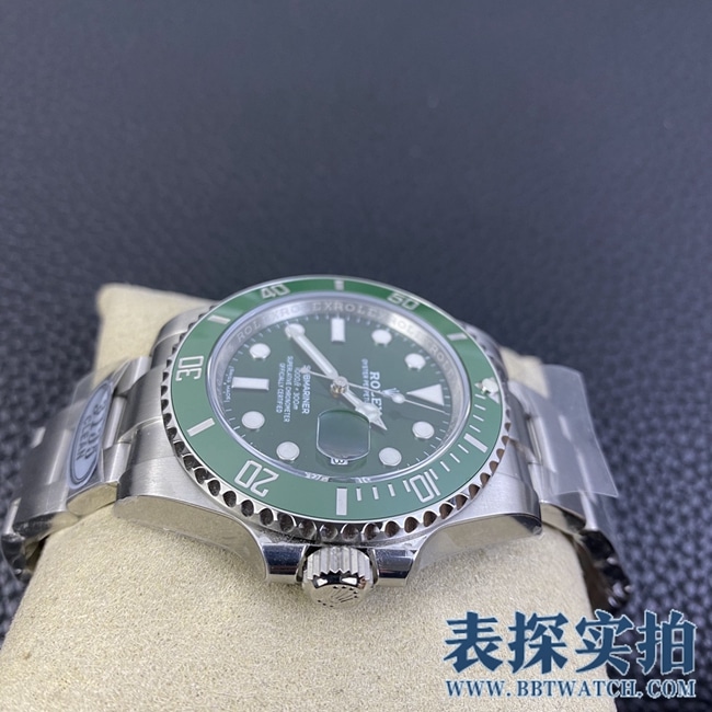 Factory C Rolex Starbucks Submarinertop-tier green bezel watch_Price_Picture_How is the quality Side view
