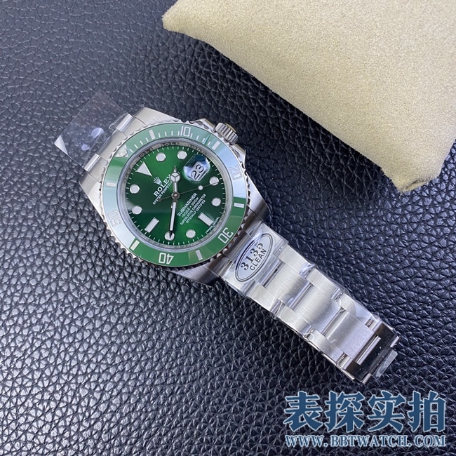 Factory C Rolex Starbucks Submarinertop-tier green bezel watch_price_picture_how is the quality front