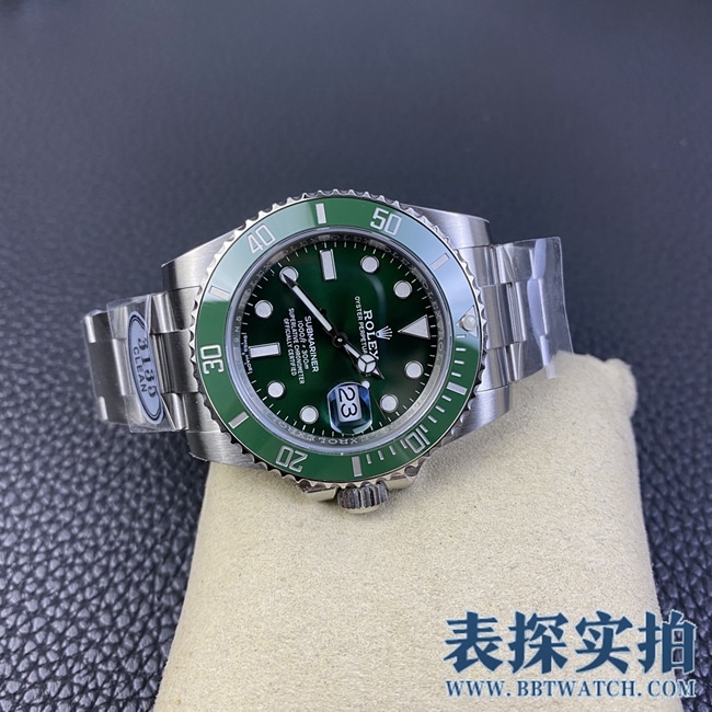 Factory C Rolex Starbucks Submarinertop-tier green bezel watch_price_picture_how is the quality front