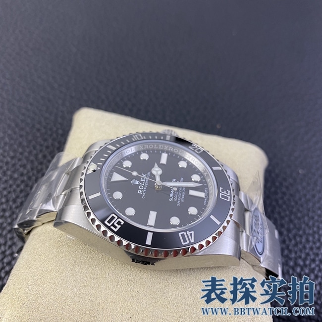 Factory C RolexBlack Submariner high-quality latest version ring mouth_price_style pictures_quality side profile