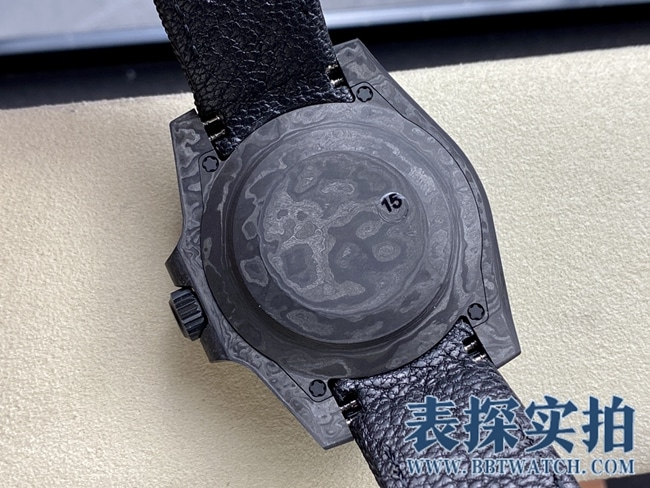 VSRolextop-tiersuper carbon fiber Submariner series watch _How much does it cost_Pictures_How is the workmanship? Bottom cover
