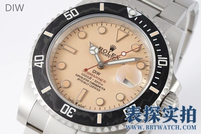 DIWRolextop-tiersuper yellow plate Submariner watch_how much_pictures_how is the workmanship? front