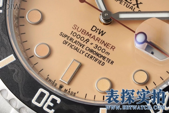 DIWRolextop-tiersuper yellow dial Submariner watch_how much_picture_how the workmanship is and details