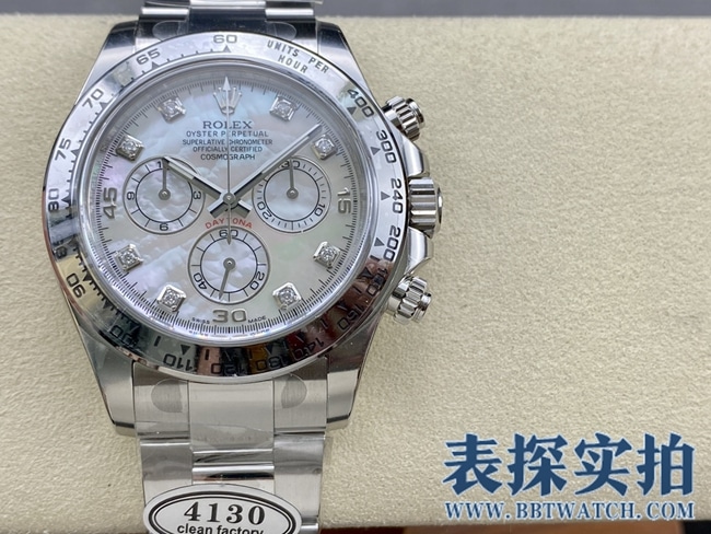 C factory Rolex moissanite real mica dialDaytonatop-tier _price_picture_how is the quality front