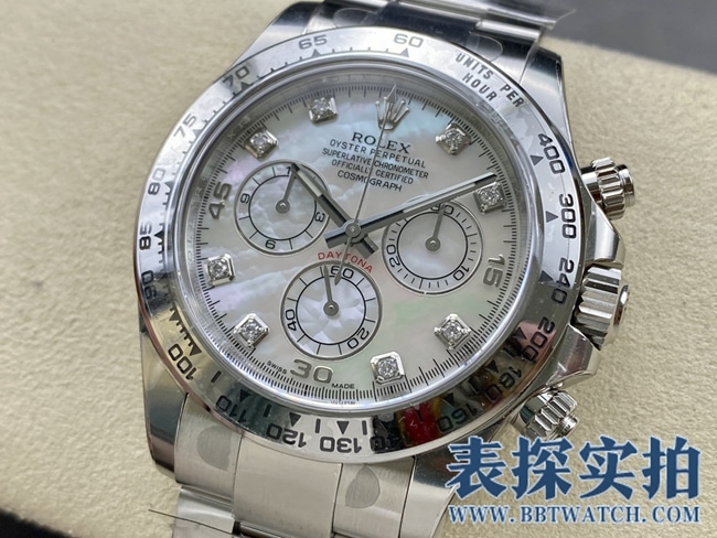 C factory Rolex moissanite real mica dialDaytonatop-tier _price_picture_how is the quality front
