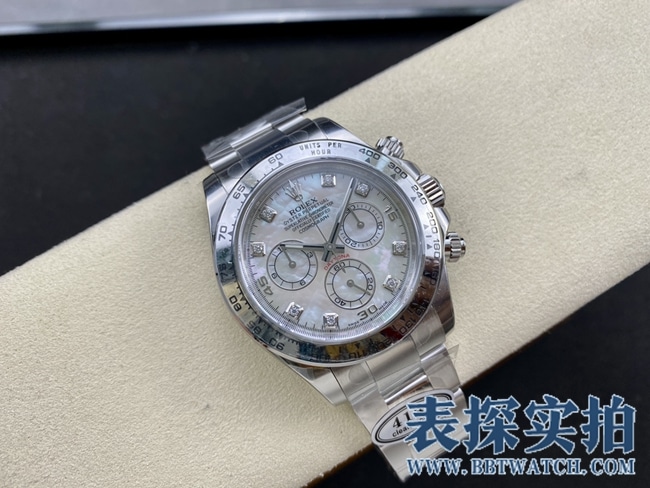 C factory Rolex moissanite real mica dialDaytonatop-tier _price_picture_how is the quality front