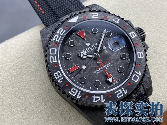 VSRolexGMT-Master high-quality carbon fiber watch_price_style picture_quality positive