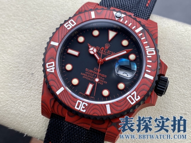 VSRolex Red Devils Submarinertop-tiersuper customized new model_How much does it cost_Pictures_How is the workmanship? Front