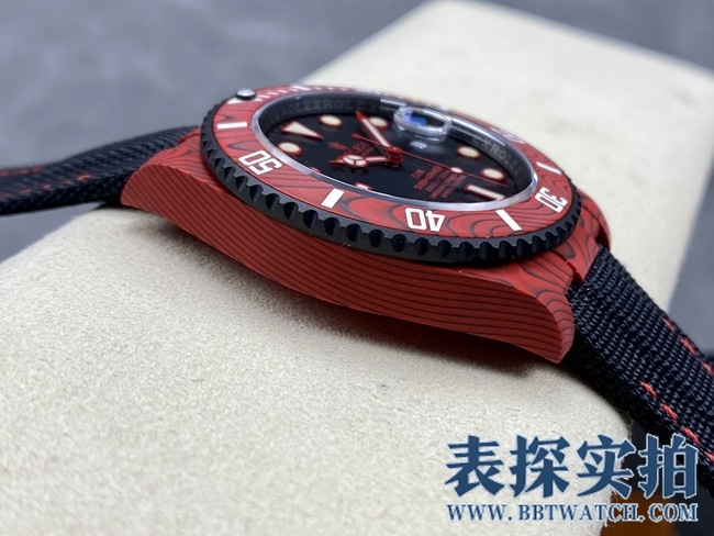 VSRolex Red Devils Submarinertop-tiersuper customized new model_How much does it cost_Pictures_How is the workmanship? Side