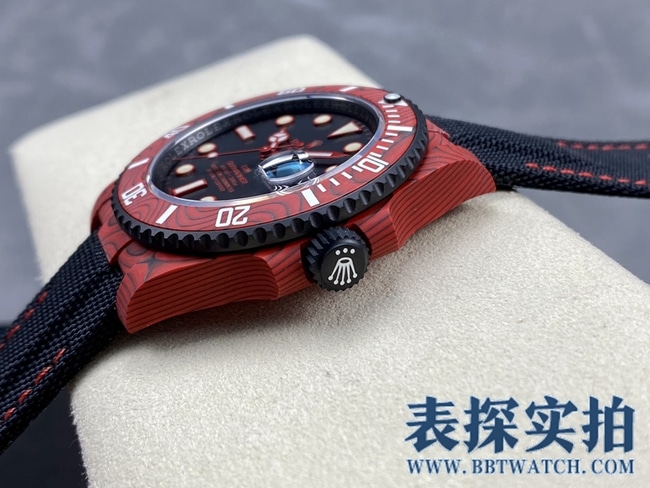 VSRolex Red Devils Submarinertop-tiersuper customized new model_How much does it cost_Pictures_How is the workmanship? Side