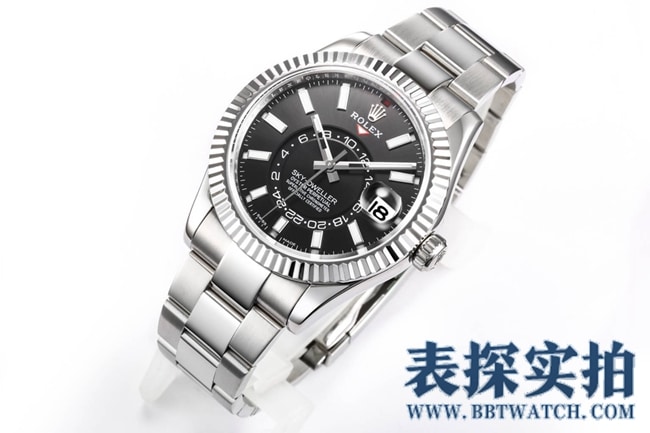 Rolex high-quality replicablack dial Skywalker watch_price_style picture_quality positive