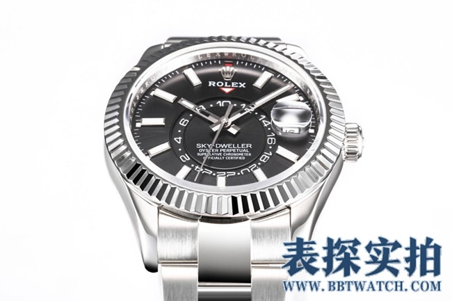 Rolex high-quality replicablack dial Skywalker watch_price_style pictures_quality details
