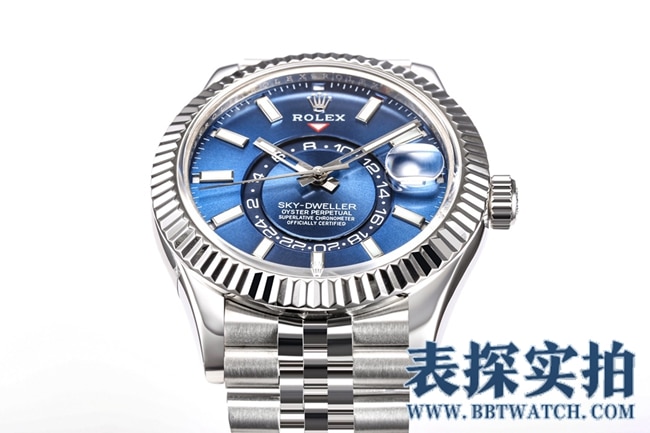 Rolex blue dial skywalker high-quality watch_price_style pictures_quality details