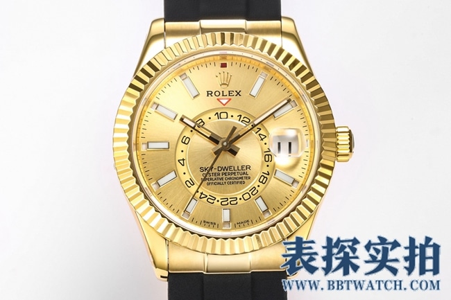 Rolextop-tier Skywalker yellow plate men's watch_price_picture_quality like front