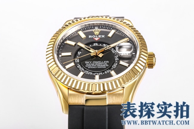 Rolex black dial manufacturer high-quality Skywalker men's watch_price_style pictures_quality details