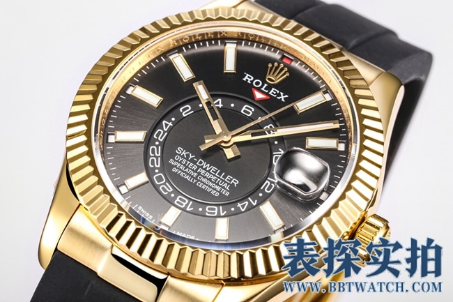 Rolexblack dial high-quality Skywalker men's watch from a major manufacturer_price_style picture_quality positive