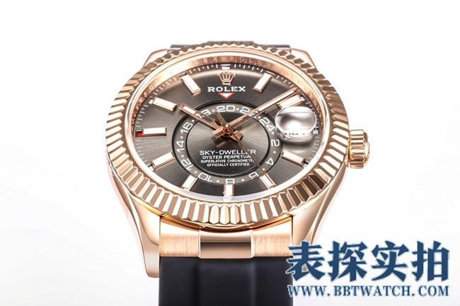 Rolextop-tiersuper gray plate Skywalker men's watch_how much_pictures_how is the workmanship details