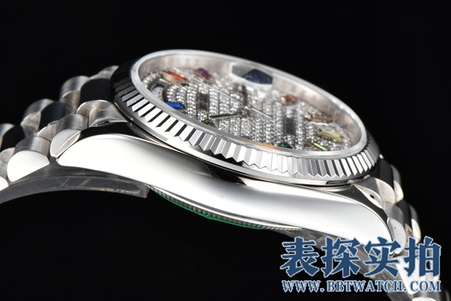 CSRolexday displayDatejusttop-tiersuper series watch_How much does it cost_Pictures_How is the workmanship? Side view