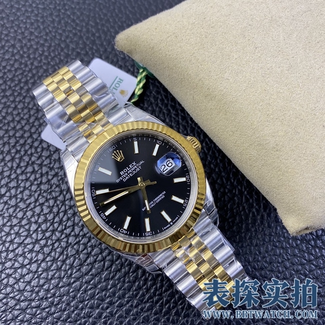 VSRolexDatejustblack dial high-quality watch from a major manufacturer_price_style picture_quality positive